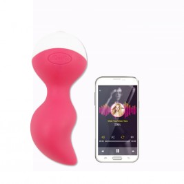 Red Man Nuo Love Koro Ball for Vaginal Tight Exercise Vibration Egg Kegel Balls Bluetooth Wireless App Remote Control Vibrator Sex Products