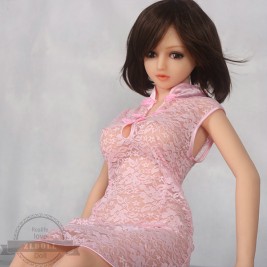 136cm Silicone Sex Angel Stand Up Love Doll Elena D Cup Natural