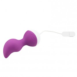 Purple Man Nuo Love Koro Ball for Vaginal Tight Exercise Vibration Egg Kegel Balls Bluetooth Wireless App Remote Control Vibrator Sex Products