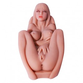 Life Size Love Doll Sex Doll with Head Male Masturbator Torso Breasts Ass Vagina TPE Solid Gel Dolls For Men