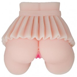 Realistic Vagina Anus Masturbator Silicone Two Holes Pocket Pussy Doll for Male