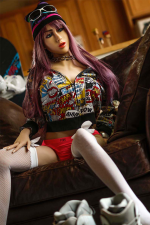 158cm MARLENE Tan Skin Full Size Lifelike Solid Sex Doll with Metal Skeleton 3 Holes Love Doll Mate Toy