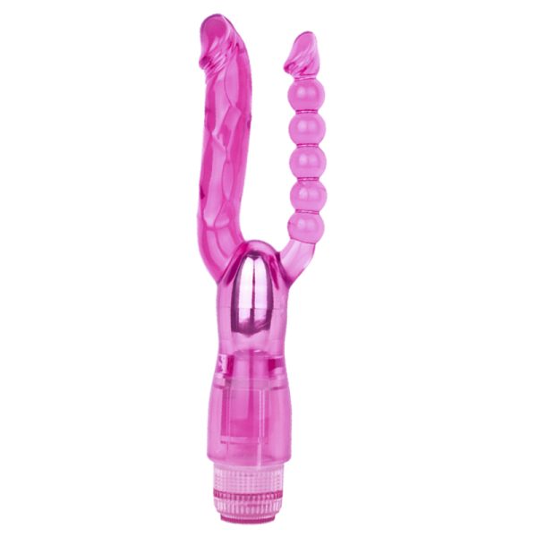 Aphrodisia Silicone Vibrating Anal Beads Anal Plug Sex Toys Couples Adult Erotic Toys Pink - Image 5