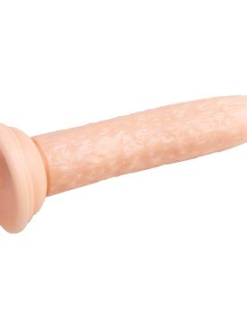 8 Inches Cucumber Dildo Realistic Cock with Handsfree Suction Cup PVC Sex Toy