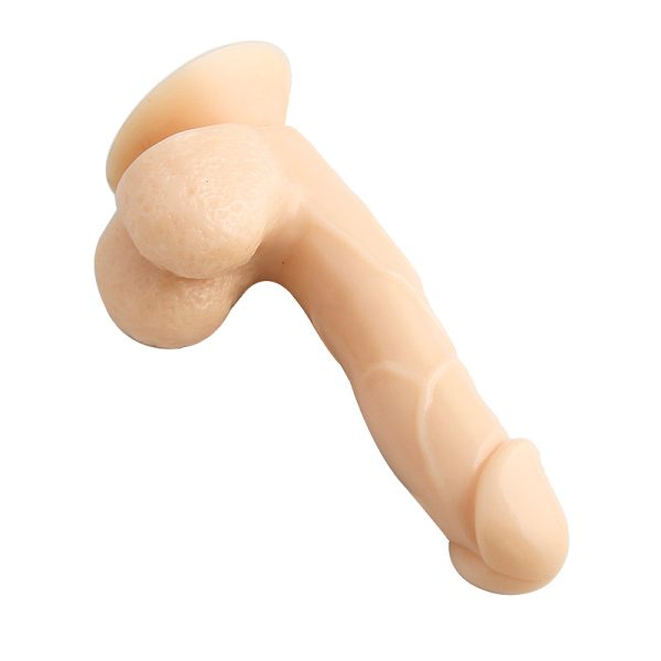 Dildo Realistic Cock with Handsfree Suction Cup PVC Sex Toy 8 Inches - Image 3