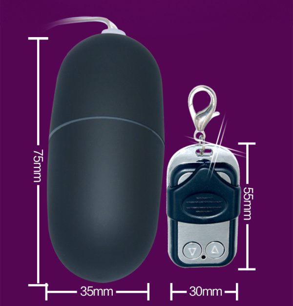 Black Man Nuo 20 Speeds Remote Wireless Jump Egg Exquisite with Car Remote contral contour - Image 2
