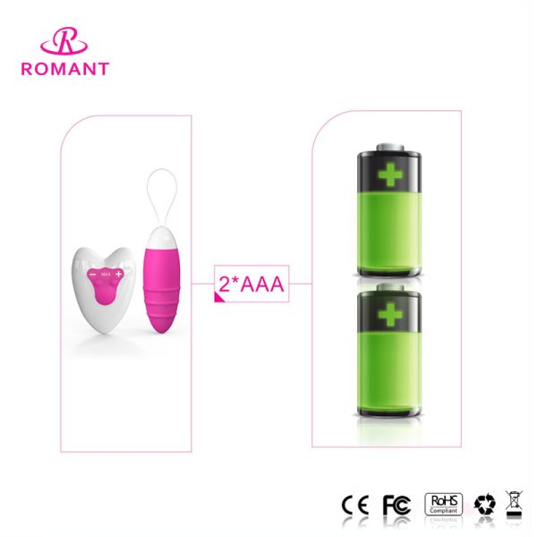 Pink Romant Wireless Vibrator Eggs Sex Toy For Woman Love Eggs Sex Toys - Image 3