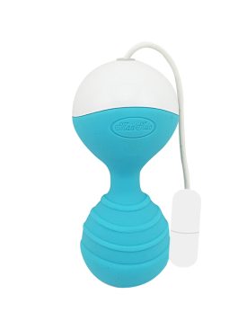 Blue Man nuo Koro Ben Wa Ball Weighted Female Kegel Vaginal Tight Exercise Machine USB Vibrator Vibrating Egg Sex products Sex toys for Women