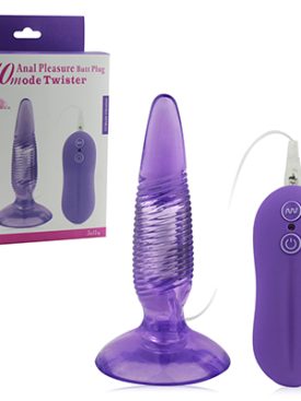 Purple Aprodisia Vibrating Butt Plug Anal Sex Toy Couples Game Vibrator Anal Vibrations Adult Toy