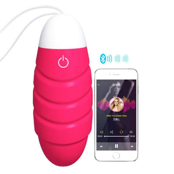 Red Man Nuo Yove Female Adult Toy APP Bluetooth Wireless Remote Control Jump Egg - Image 3