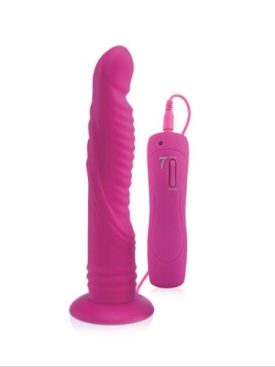 Aphrodisia 7 Frequency Silicone G Spot Massager Vibration Dildo vibe
