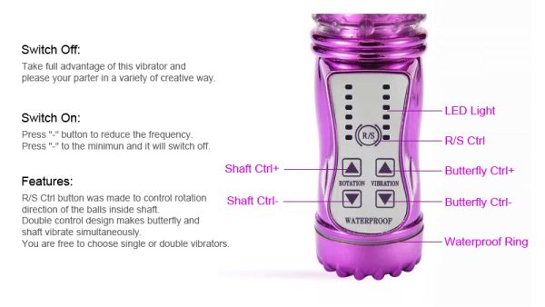 G spot Sex Waterproof Toy Masturbate Dildo Vibrate Massager Vibrator - Image 9
