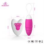 Pink Romant Wireless Vibrator Eggs Sex Toy For Woman Love Eggs Sex Toys