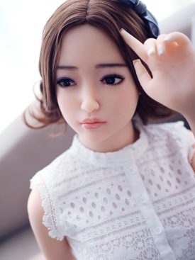 140cm BECKY Silicone Real Sex Doll Lifelike Adult Love Toy Skeleton Masturbation