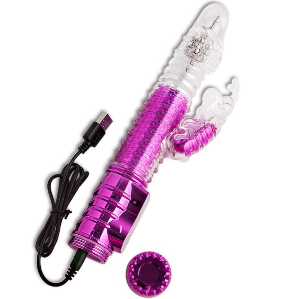 Rechargeable Waterproof Vibrator Bee G Spot Clitoral Massager Multispeed Sex Toy - Image 3