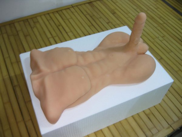 Full Solid Male Body Figure with Large Penis Dildo Masturbator for Man Woman - Image 2