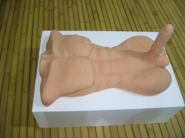Full Solid Male Body Figure with Large Penis Dildo Masturbator for Man Woman - Image 3