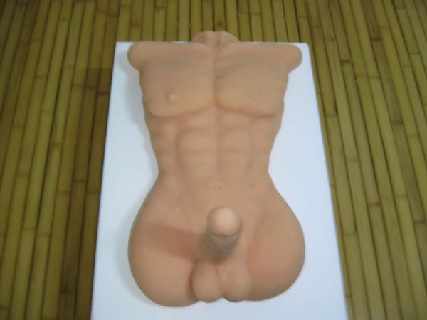 Full Solid Male Body Figure with Large Penis Dildo Masturbator for Man Woman - Image 6