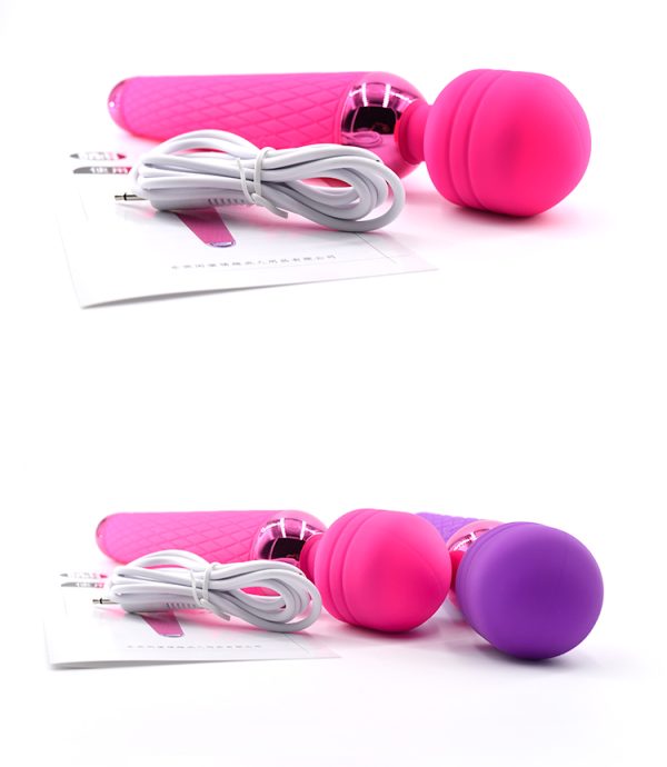 Mini Magic Wand Massager 10 Modes Powerful Vibrating AV Wand Vibrators Massage - Image 3