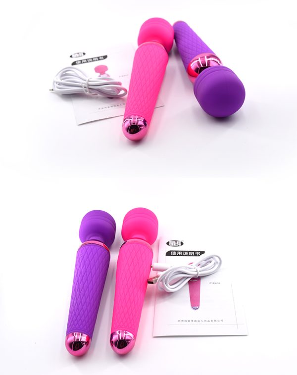 Mini Magic Wand Massager 10 Modes Powerful Vibrating AV Wand Vibrators Massage - Image 4