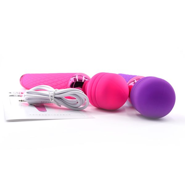 Mini Magic Wand Massager 10 Modes Powerful Vibrating AV Wand Vibrators Massage - Image 6