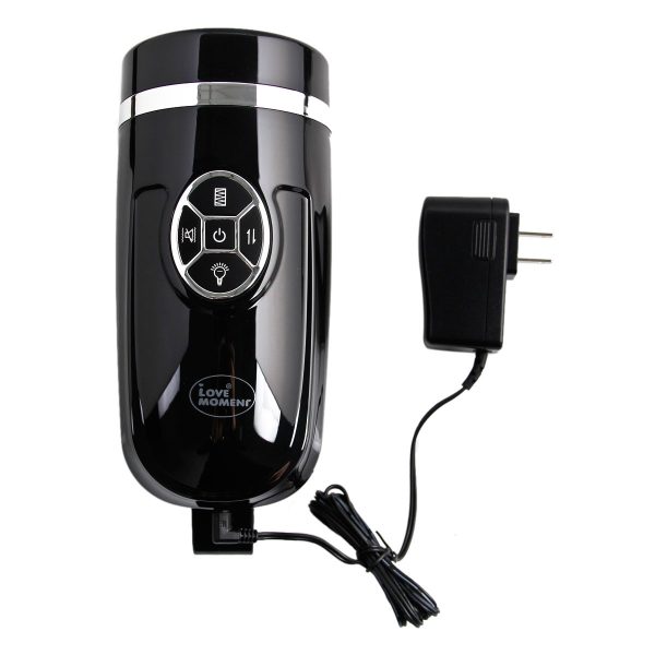 Stroking Man Rechargeable Female Masturbator Powerful Hands Free Multi Speed Stroking Vibrator - Image 5