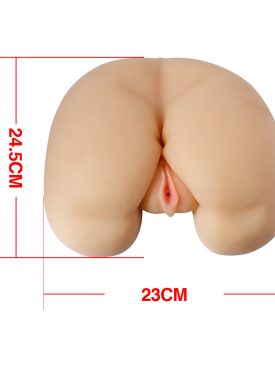 Realistic Ass and Vagina Barbara Flesh Style Male Masturbators Sex Toy
