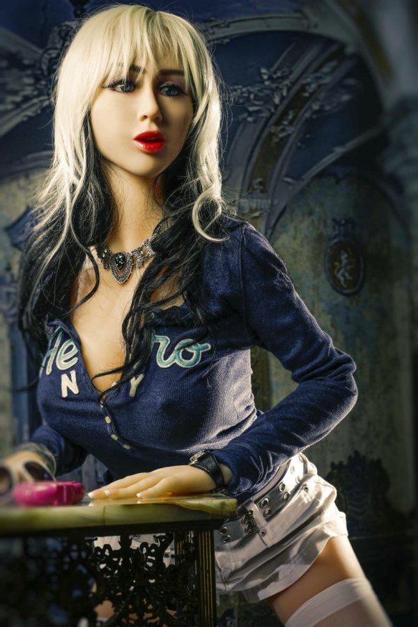 158cm XANTHE Tan Skin Full Size Lifelike Solid Sex Doll with Metal Skeleton 3 Holes Love Doll Mate Toy - Image 4