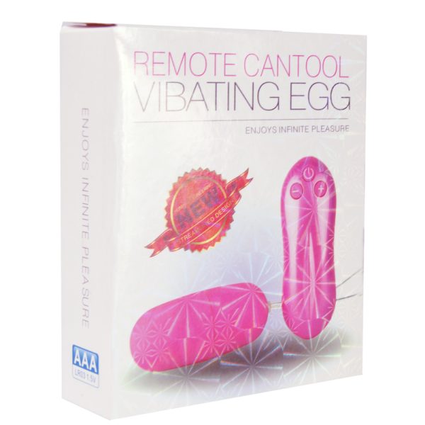 Pink Man Nuo Remote control Vibrating Egg with 20 Vibration Modes wonderful Sex Toys for Woman - Image 2