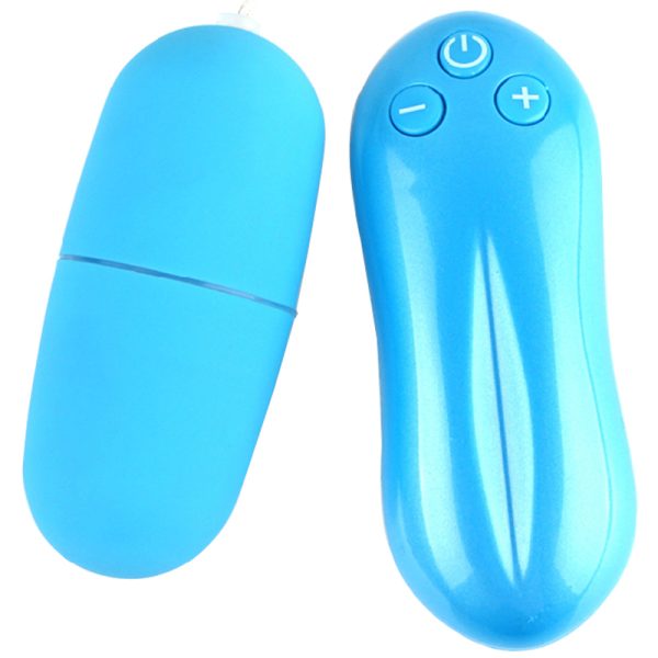 Light blue Man Nuo Remote control Vibrating Egg with 20 Vibration Modes wonderful Sex Toys for Woman - Image 2