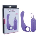 Purple Aphrodisia Remote Control10 Function Black Vibrating Silicone Prostate Anal Plug