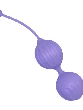 Purple Man Nuo Silicone Ben Wa Balls Female Kegal Vaginal Exercise Tighen Duotone Pelvic Muscle