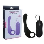Black Aphrodisia Remote Control10 Function Black Vibrating Silicone Prostate Anal Plug