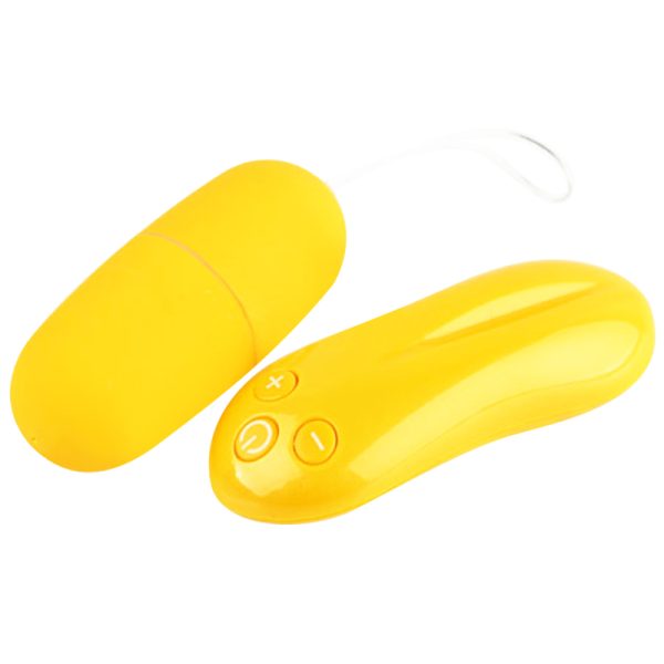Yellow Man Nuo Remote control Vibrating Egg with 20 Vibration Modes wonderful Sex Toys for Woman - Image 2