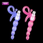 Green baby Woman Dildo Spot Vibrator Sex SiliconToy Massager Anal Plug Purple